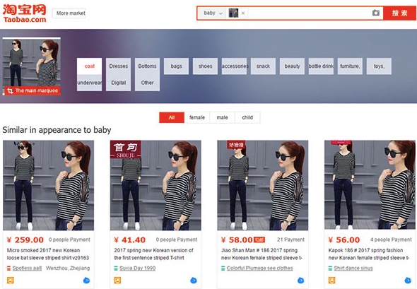 Tìm hàng taobao bằng hình ảnh